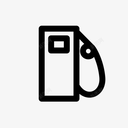 煤气泵汽车燃料图标svg_新图网 https://ixintu.com 加油站 地图 汽车 煤气泵 燃料 石油