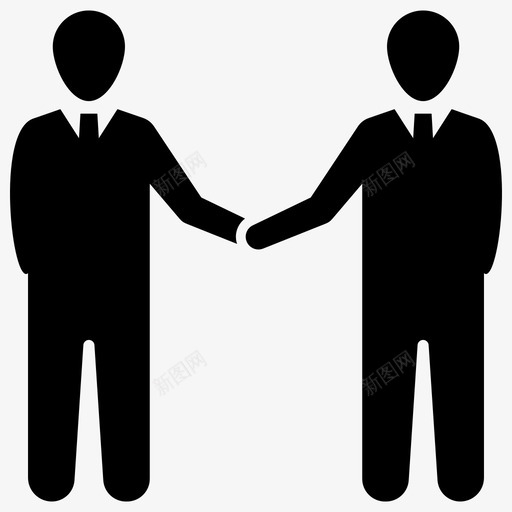商业伙伴关系协议商业交易图标svg_新图网 https://ixintu.com 协议 合作 商业交易 商业伙伴关系 商业管理 握手