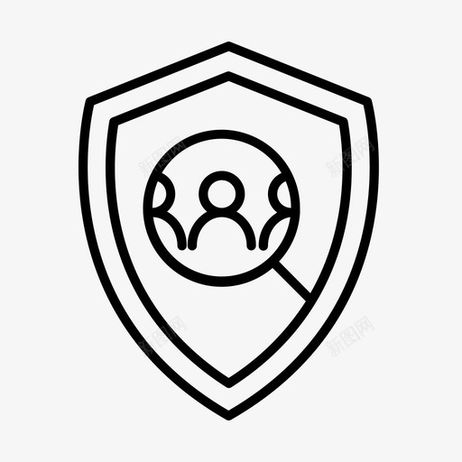 个人数据保护数据保护gdpr图标svg_新图网 https://ixintu.com gdpr gdpr数据隐私安全 个人数据保护 安全 屏蔽 数据保护 隐私政策