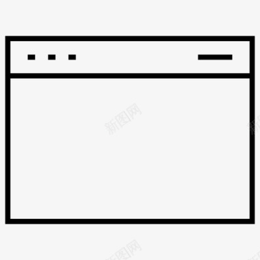 浏览器窗口网页开发夏普图标图标