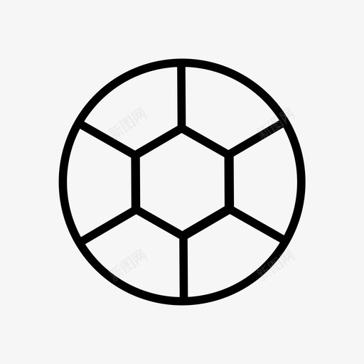 足球国际足联体育图标svg_新图网 https://ixintu.com 体育 国际足联 足球