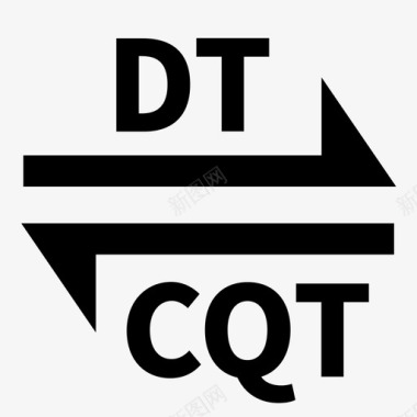 DT/CQT 切换图标
