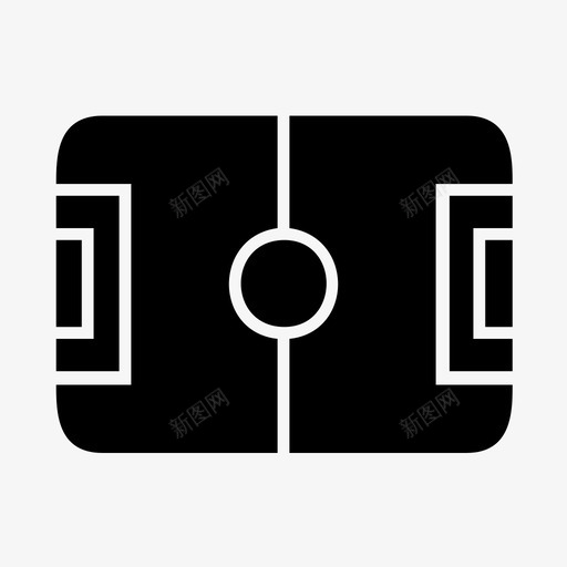 足球场地运动图标svg_新图网 https://ixintu.com 场地 足球 运动