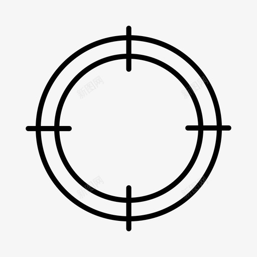 电影百老汇十字准星图标svg_新图网 https://ixintu.com 十字准星 好莱坞 戏剧 电影 百老汇