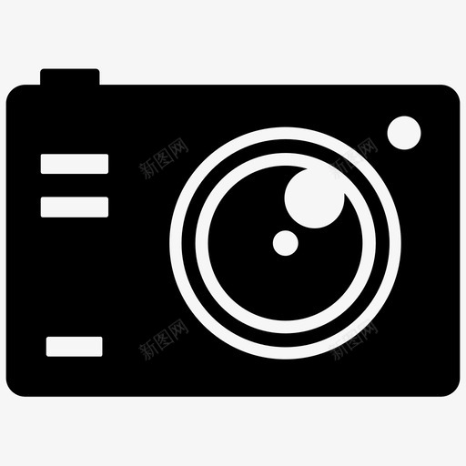 照相机镜头照片图标svg_新图网 https://ixintu.com 图片 照片 照相机 镜头