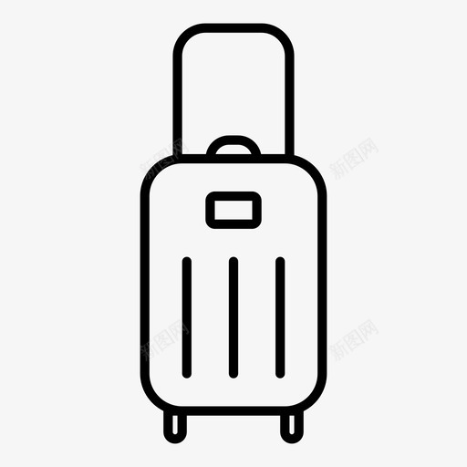 采购产品旅行袋旅行袋时尚图标svg_新图网 https://ixintu.com 手提箱 旅行袋 时尚 行李 行李线 采购产品旅行袋