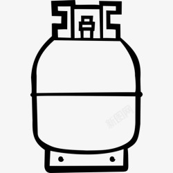 cng气瓶罐装cng图标高清图片