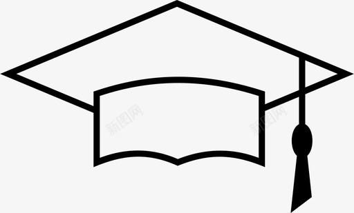毕业帽教育学校图标图标