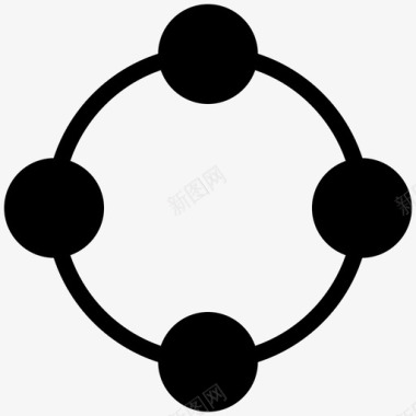 网络分享团队图标图标