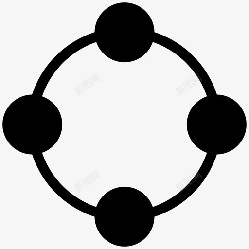 网络分享团队图标svg_新图网 https://ixintu.com 分享 团队 网络 美味
