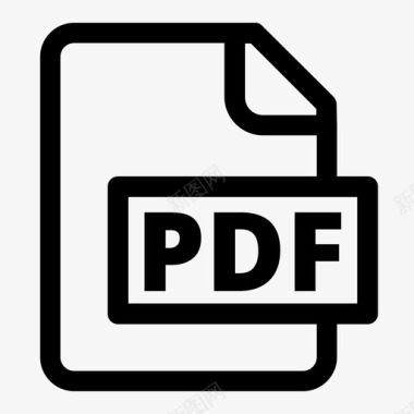 文件格式pdf图标图标