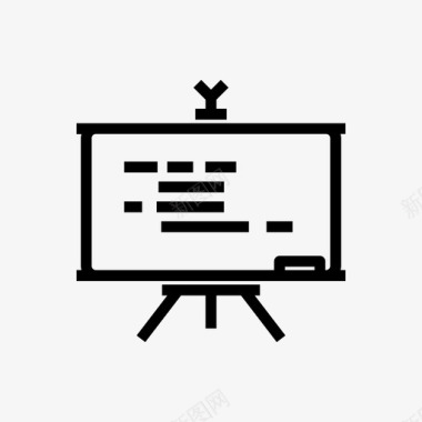 黑板教育学校图标图标