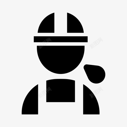 女工建筑工人工作图标svg_新图网 https://ixintu.com 女工 工人 工作 建筑工人