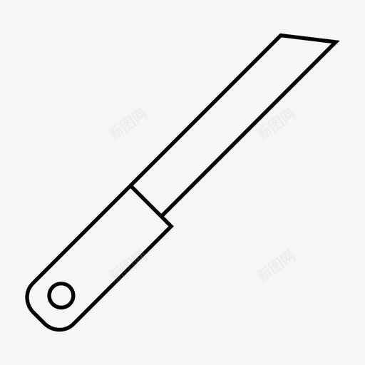 刀切割锋利图标svg_新图网 https://ixintu.com 刀 切割 刺刀 界面 网页设计 锋利