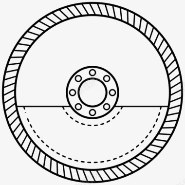 磨削切割盘角度研磨机图标图标
