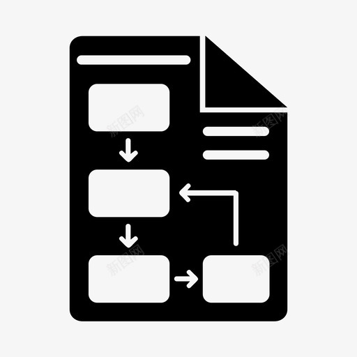 商业计划数据报告图标svg_新图网 https://ixintu.com 商业计划 报告 数据