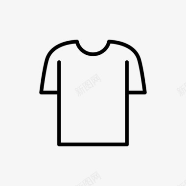 T恤衣服时尚图标图标
