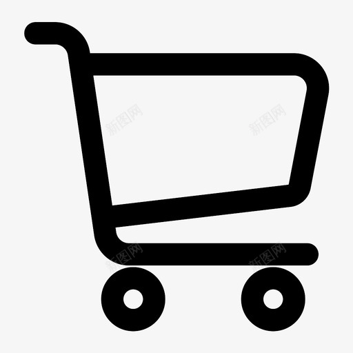 购物车购买市场图标svg_新图网 https://ixintu.com 在线 市场 购买 购物车