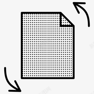 旋转文档点式pdf阅读器图标图标