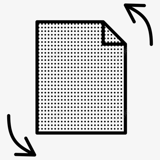 旋转文档点式pdf阅读器图标svg_新图网 https://ixintu.com 旋转文档 点式pdf阅读器