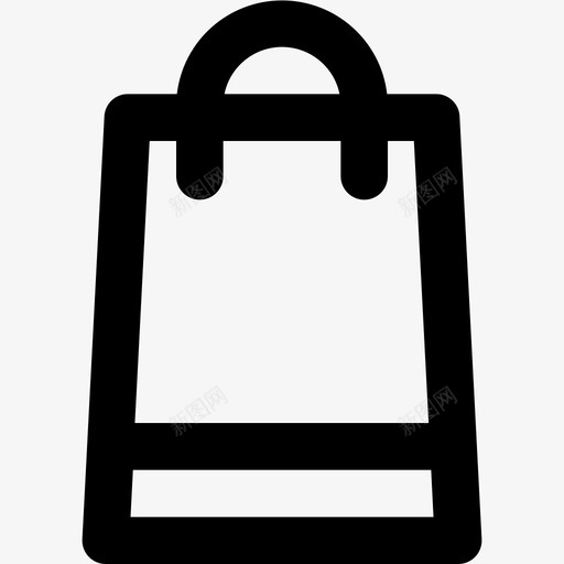 购物袋商场大卖场图标svg_新图网 https://ixintu.com 商业 商场 大卖场 购物袋