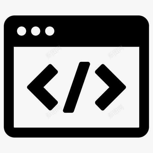 开发者代码编码图标svg_新图网 https://ixintu.com 代码 开发者 编码 编程 网络开发者