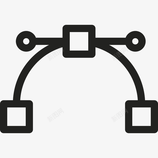 线形状图形编辑图标svg_新图网 https://ixintu.com 图形编辑 形状 矢量线