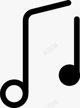 音符音乐艺术图标图标