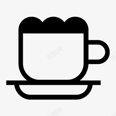 喝咖啡杯子图标图标