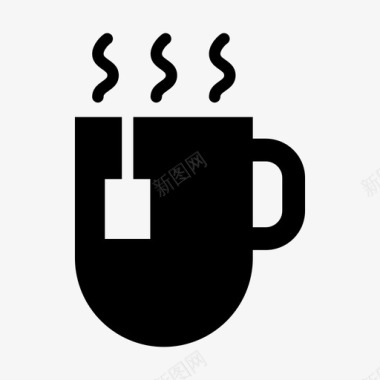 杯子饮料茶图标图标