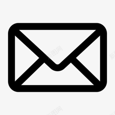 电子邮件关闭电子邮件信封图标图标