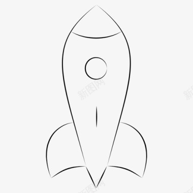 发射火箭启动图标图标