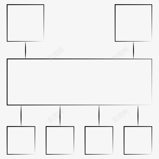 图表树手绘网页开发图标svg_新图网 https://ixintu.com 图表 手绘网页开发 树