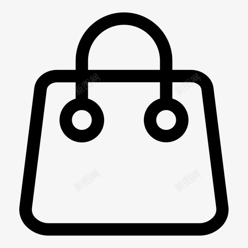 购物袋购买挎包图标svg_新图网 https://ixintu.com 商务办公套房ol 挎包 购买 购物袋