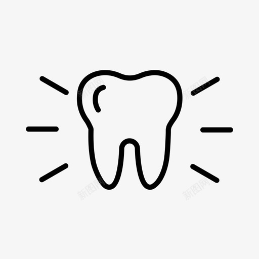 牙科牙医保健图标svg_新图网 https://ixintu.com 个人卫生 保健 牙医 牙科 牙齿