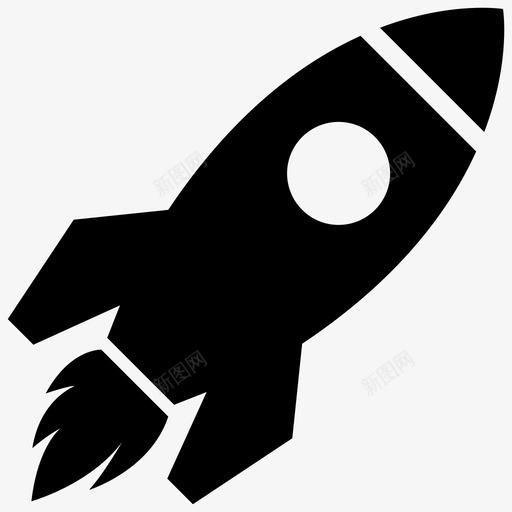 火箭发射航天飞机图标svg_新图网 https://ixintu.com 发射 商务2 宇宙飞船 火箭 航天飞机 飞船