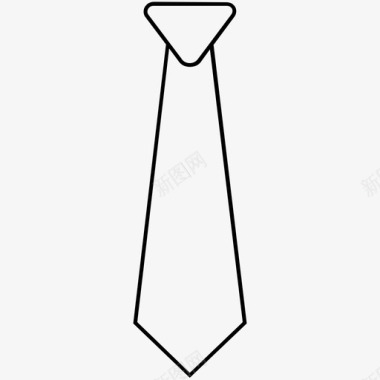领带领巾图标图标