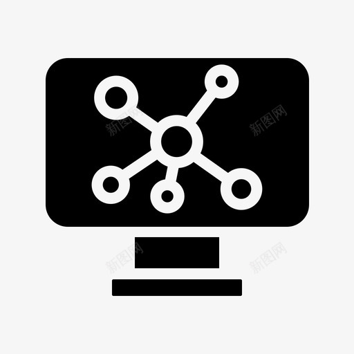 图形计算机搜索引擎优化和网络图标svg_新图网 https://ixintu.com 图形 搜索引擎优化和网络 计算机