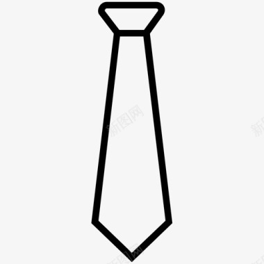 领带领巾图标图标