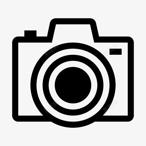 照相机数码相机单反相机图标svg_新图网 https://ixintu.com 单反相机 摄影师 数码相机 照片校正 照相机