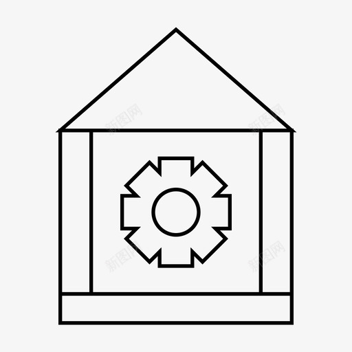 管理控制齿轮图标svg_新图网 https://ixintu.com 工程 控制 机器 管理 齿轮
