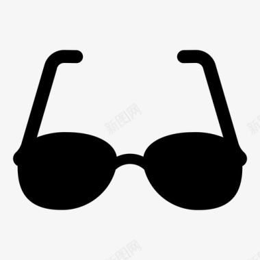 太阳镜眼镜旅游图标图标