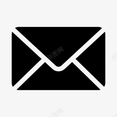 电子邮件关闭电子邮件信封图标图标