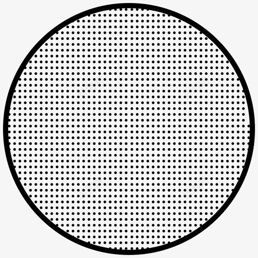 圆形虚线形状图标svg_新图网 https://ixintu.com 圆形 虚线形状