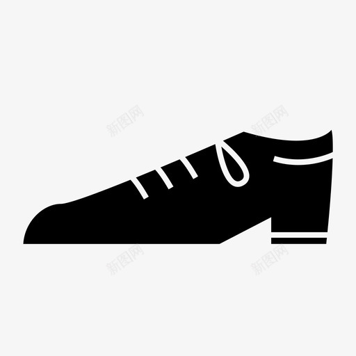 鞋衣服时装图标svg_新图网 https://ixintu.com 时装 男装 脚 衣服 运动鞋 鞋