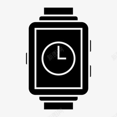 时间设备智能手表图标图标