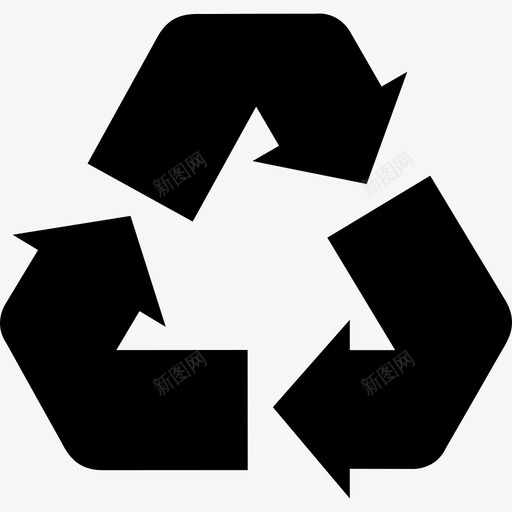 回收生态环境图标svg_新图网 https://ixintu.com 回收 垃圾 环境 生态