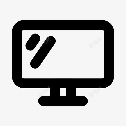 显示器电脑在线图标svg_新图网 https://ixintu.com 在线 基本图标所有尺寸 显示器 电脑 网站
