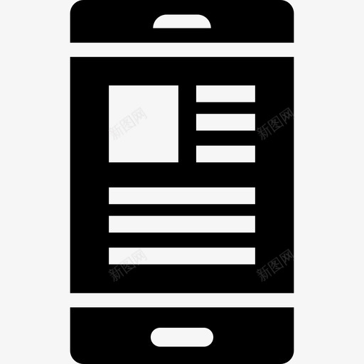网站文章手机图标svg_新图网 https://ixintu.com 手机 文章 智能手机 智能手机字形 网站