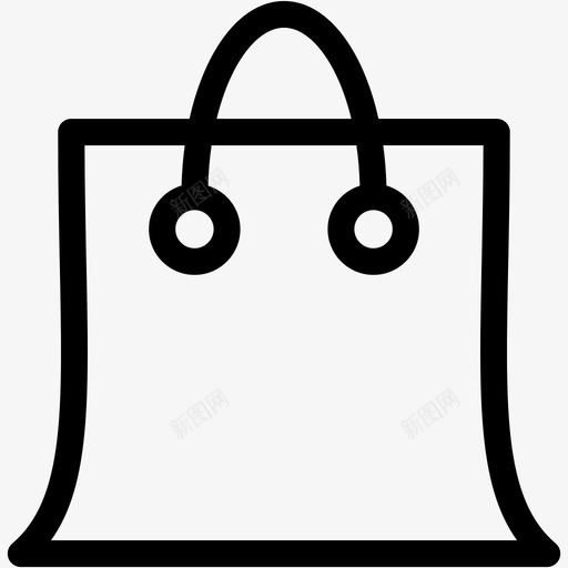 购物袋杂货店概要图标svg_新图网 https://ixintu.com 杂货店概要 购物袋